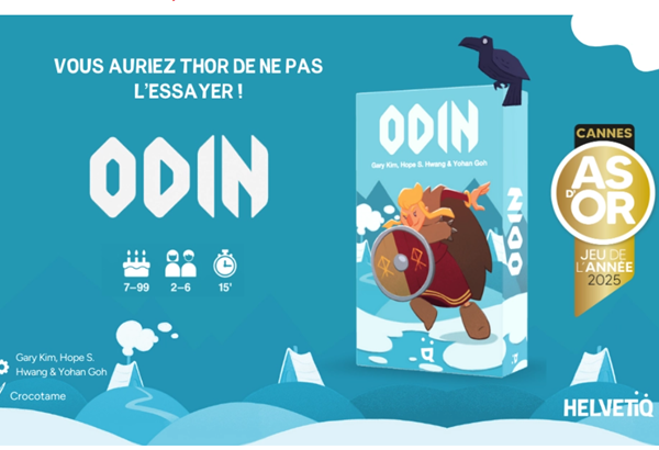 Odin, As d'or - Jeu de l'année 2025 Odin, As d'or - Jeu de l'année 2025